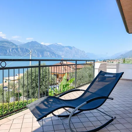 Villa Mimosa-con Piscina E Vista Brenzone sul Garda