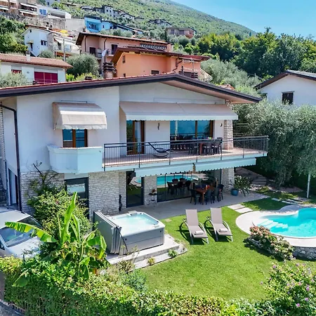 Mimosa-con Piscina E Vista * Brenzone sul Garda