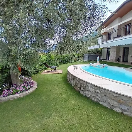 Villa Mimosa-con Piscina E Vista Brenzone sul Garda