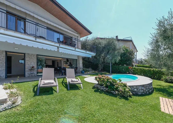 Mimosa-con Piscina E Vista * Brenzone sul Garda